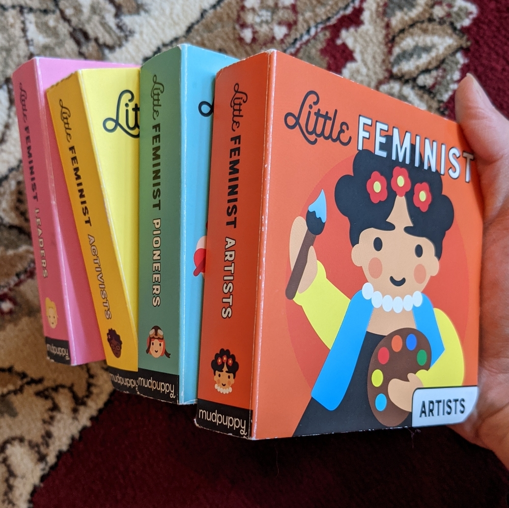 Little Feminist Mud Puppy Book Set of Four